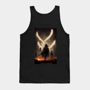 Fallen Angel With Savage Weapons Tank Top